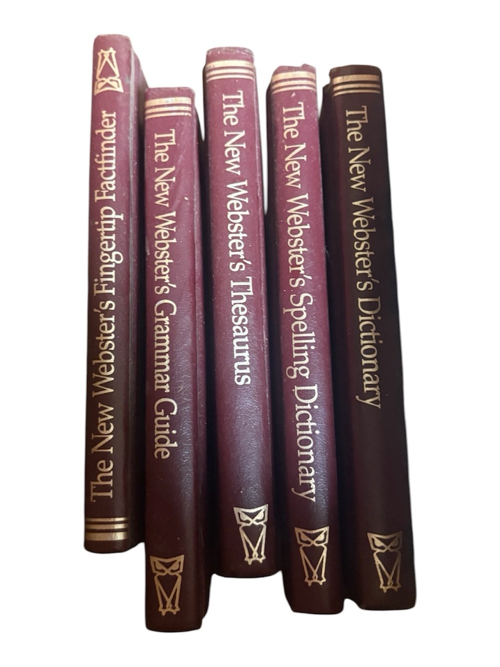 The New Webster’s Deluxe Desk Reference Library” set